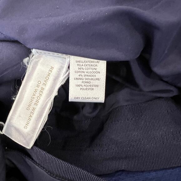 LOFT Women's Blue Ombre Straight Pencil Skirt - SIZE !0 - Picture 11 of 11